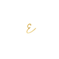 Advent Signature Initial Pendant - Gold