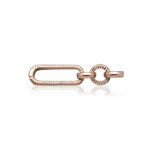 1.5-Inch Figaro Chain Extender (Rose Gold)