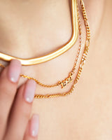 Editorial Date Necklace (Gold)