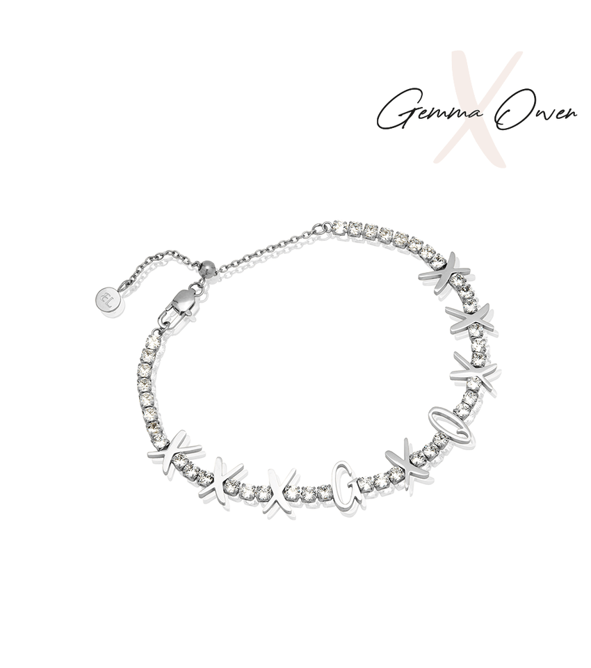 Gemma Owen GXO Custom Tennis Bracelet (Silver)