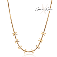 Gemma Owen GXO Custom Box Chain Necklace (Gold)