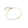 Mini Initial Bracelet (Gold)