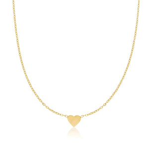 Mini Heart Necklace (Gold) (CS Replacement)