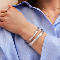 Gemma Owen GXO Custom Bangle (Silver)