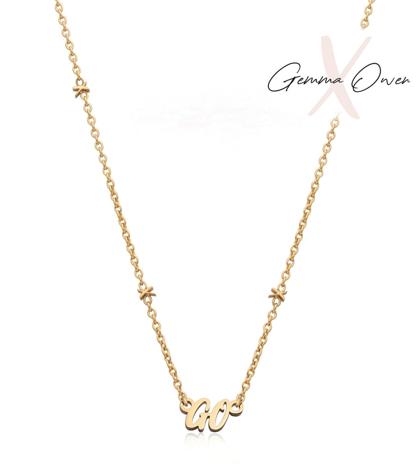 Gemma Owen GXO Name Necklace (Gold)