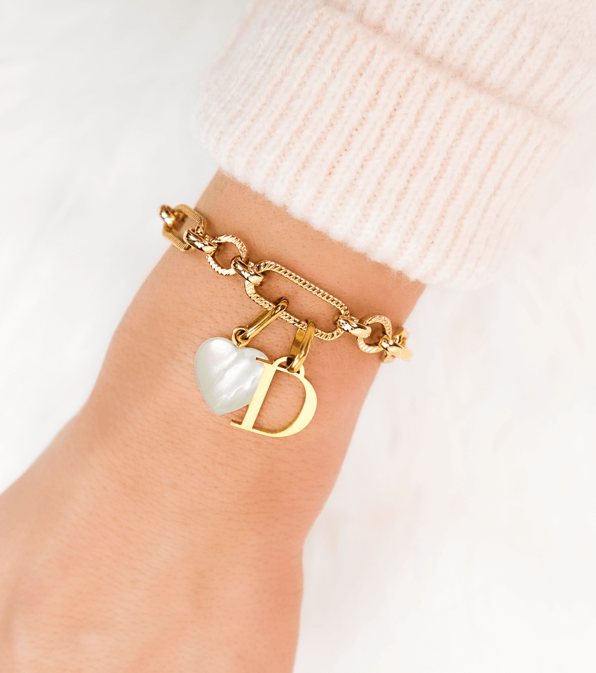 Figaro Chain Bracelet (Gold)
