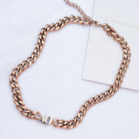Initial Choker (Rose Gold)