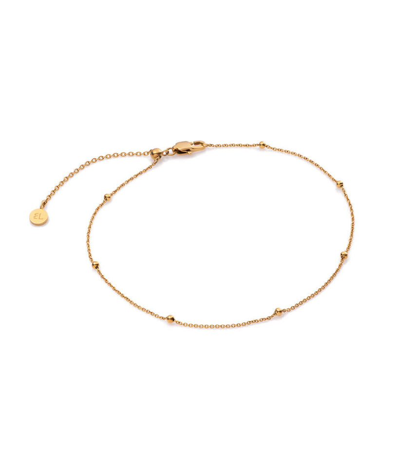 Sphere Chain Anklet (Gold)