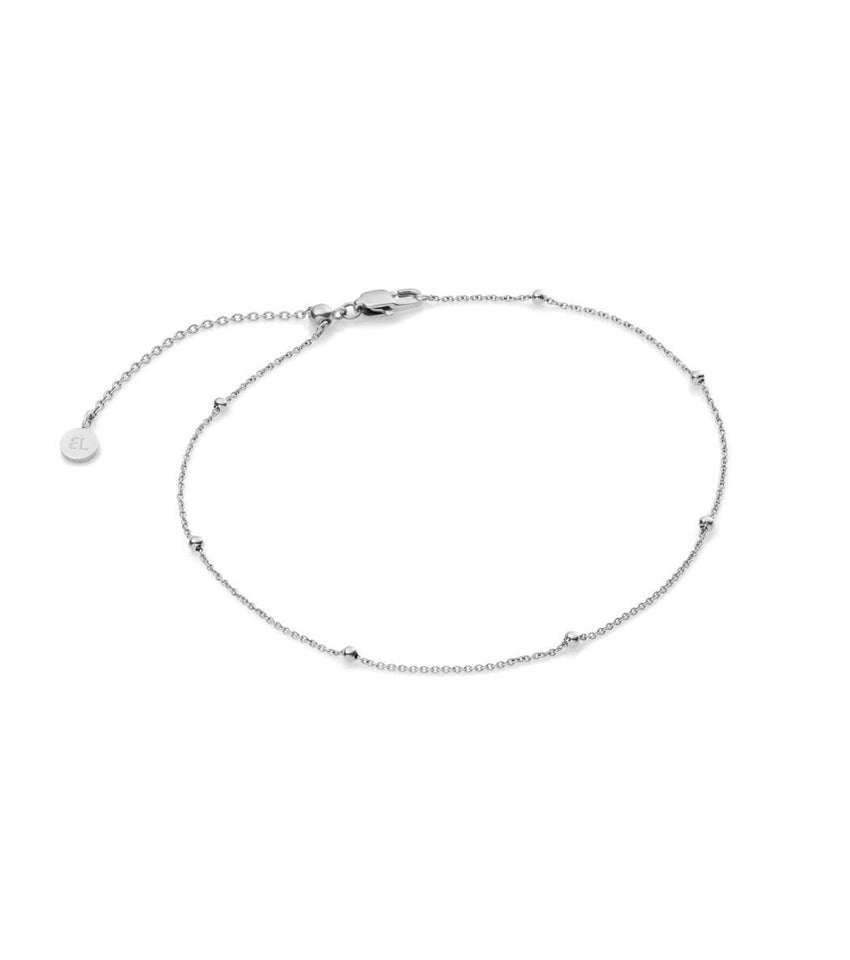 Sphere Chain Anklet (Silver)