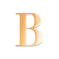 Jewelry Box Gold Small Metal Letter