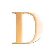 Jewelry Box Gold Small Metal Letter