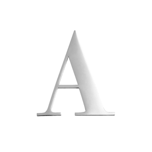 PersonalizE LETTERS - SILVER