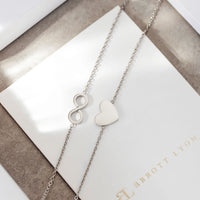 Little Luxe Heart Bracelet (Silver)