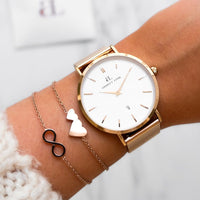 Infinity Bracelet (Rose Gold)