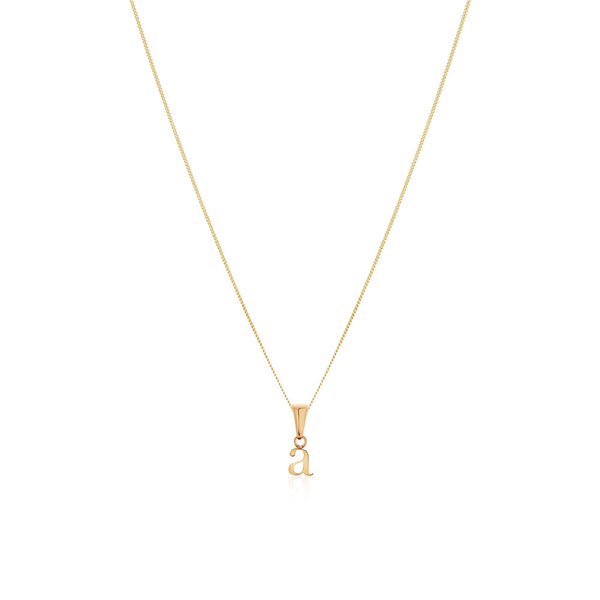 Gold Initial Choker Necklace – Abbott Lyon