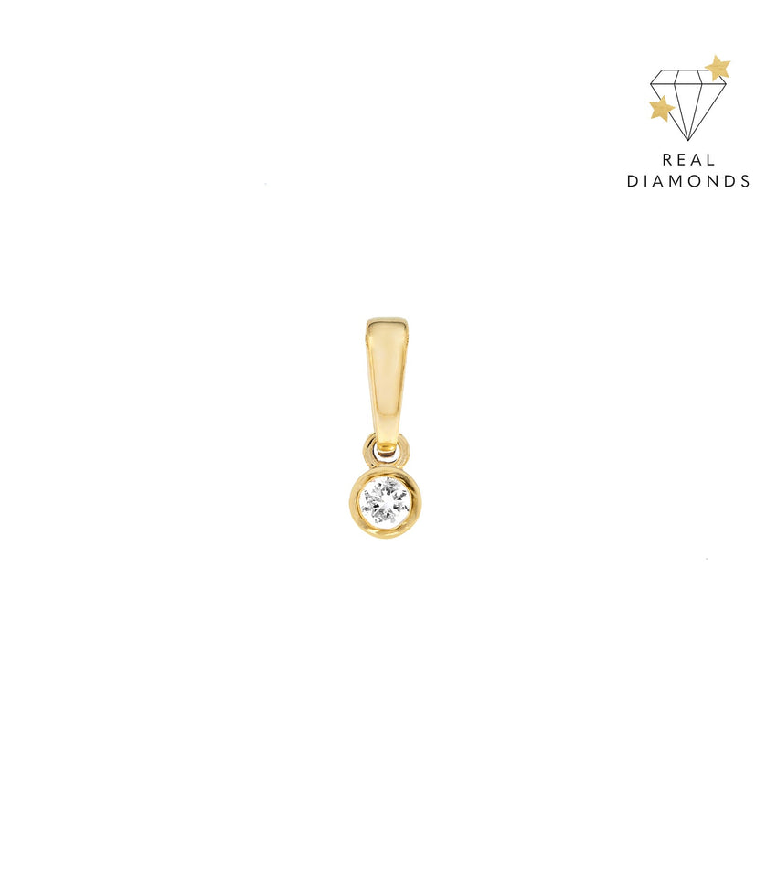 Diamond Pendant (Gold)