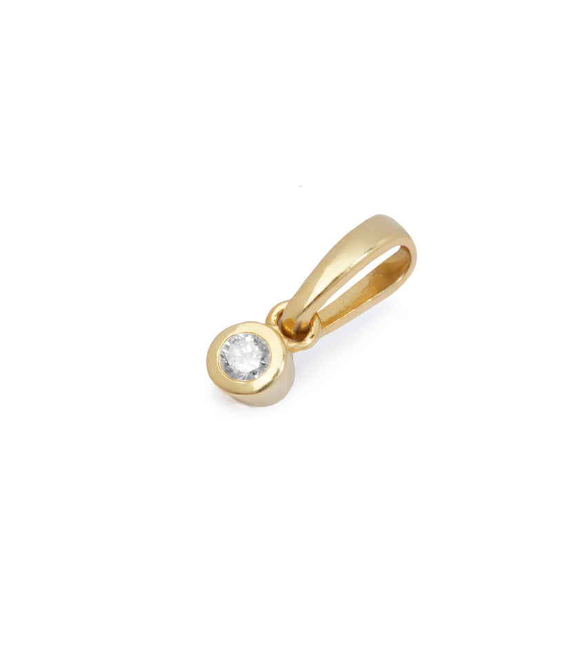 Diamond Pendant (Gold)