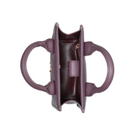 Midnight Plum Mini Tote Bag