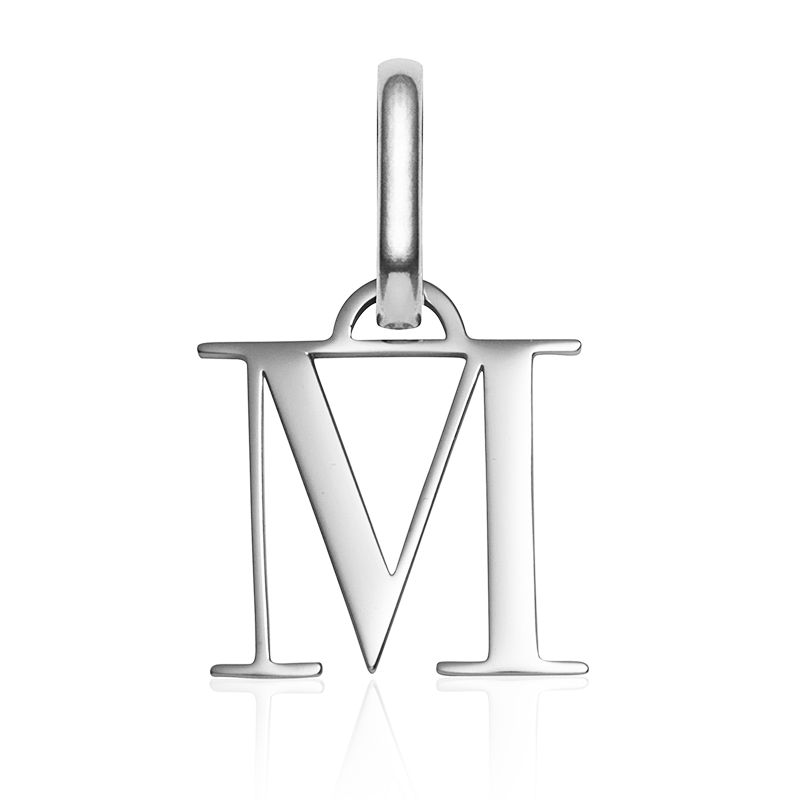 Letter Pendant (Silver)
