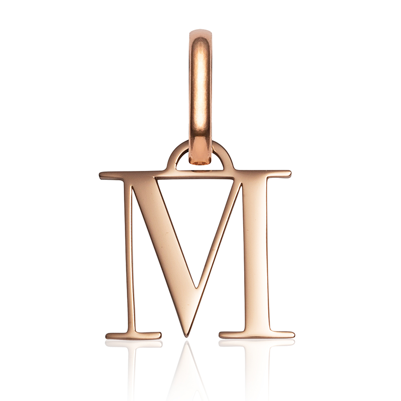 Letter Pendant (Rose Gold)..