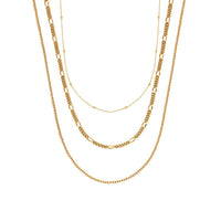 Fine Chain Layered Set (Gold)