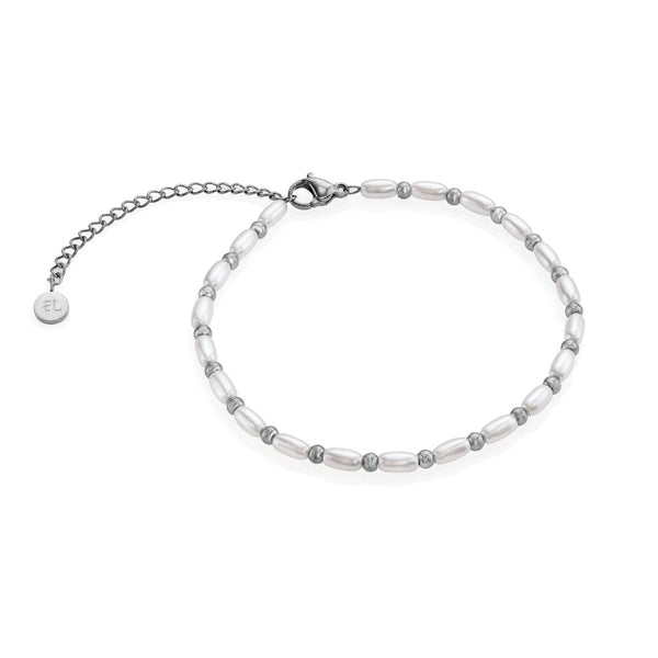 14k White Gold Double Strand Bar Link Diamond Bracelet – Exeter Jewelers