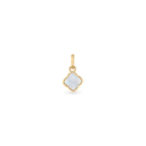 Pearl Clover Pendant (Gold)