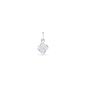 Pearl Clover Pendant (Silver)