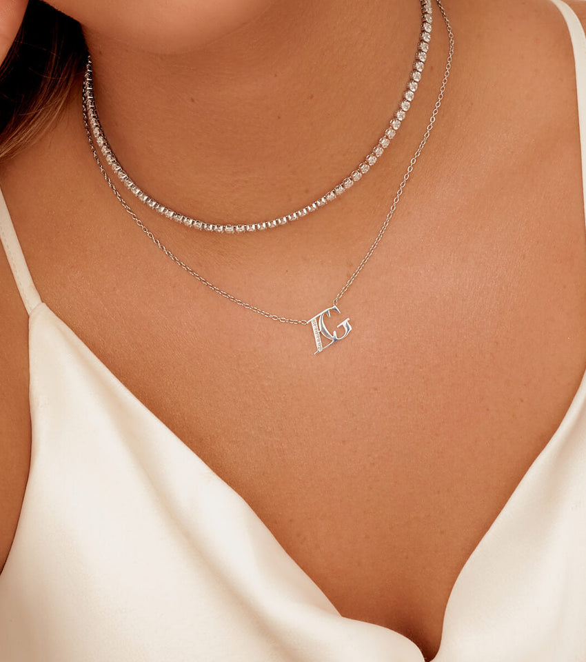 Bubble Letter Necklace, Personalized Gold Necklace, Custom Initial Necklace,  Silver Initial Pendant, Personalized Jewelry, Gift for Her - Etsy | Silver  initial pendant, Gold initial pendant, Sterling silver initial necklace