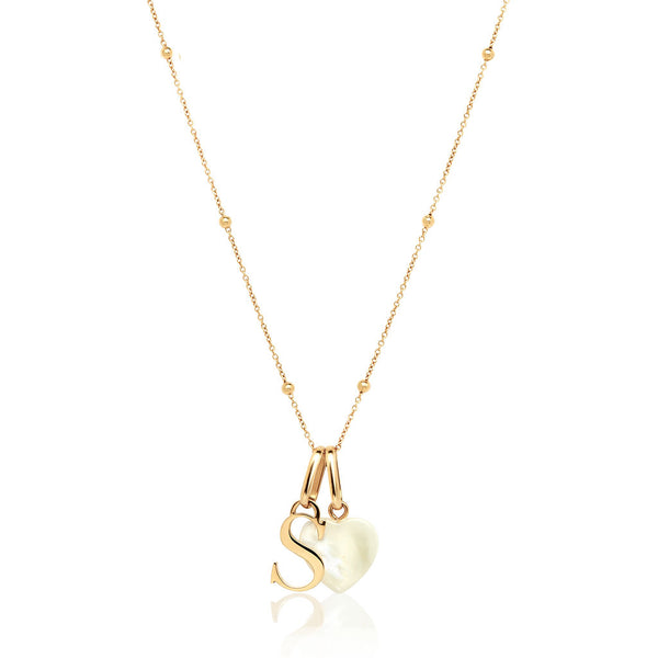 Initial Birthstone Necklace Gold Birthstone Necklace - Etsy | Initial  birthstone necklace, Gold necklace simple, Gold birthstone necklace