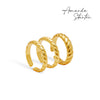 Rope Ring Stack (Gold)