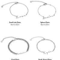 Signature Name Bracelet (Silver)