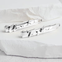 Signature Name Hair Clip (Silver)