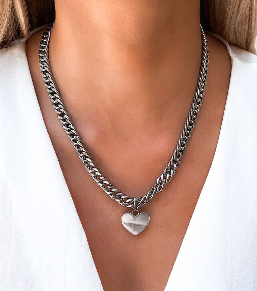 Heart Pendant (Silver)