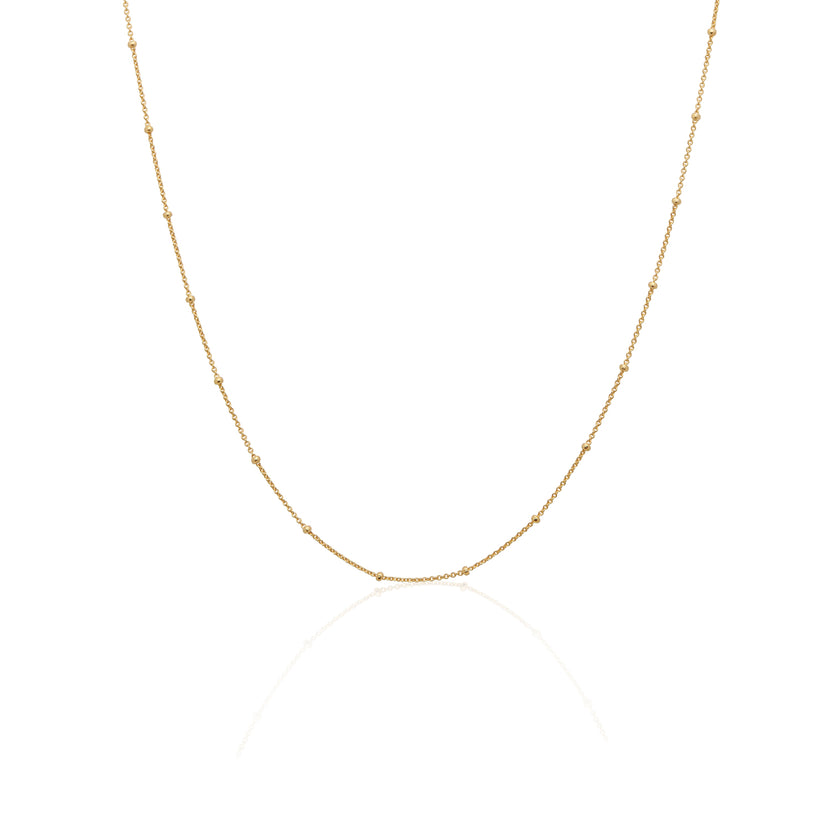 Stories Mini Sphere Necklace (Gold)