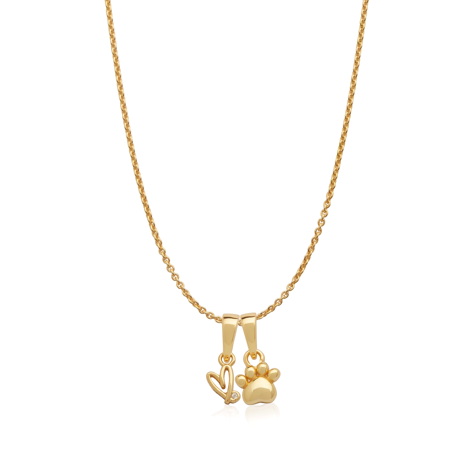 Stories Key Charm (Gold)