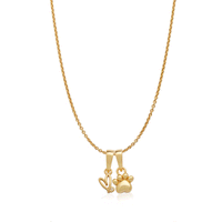 Stories Key Charm (Gold)