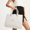 Taupe Icon City Tote Bag