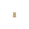Fixed Charm - Teddy Bear Charm (Gold)