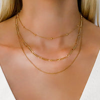Fine Chain Layered Set (Gold)