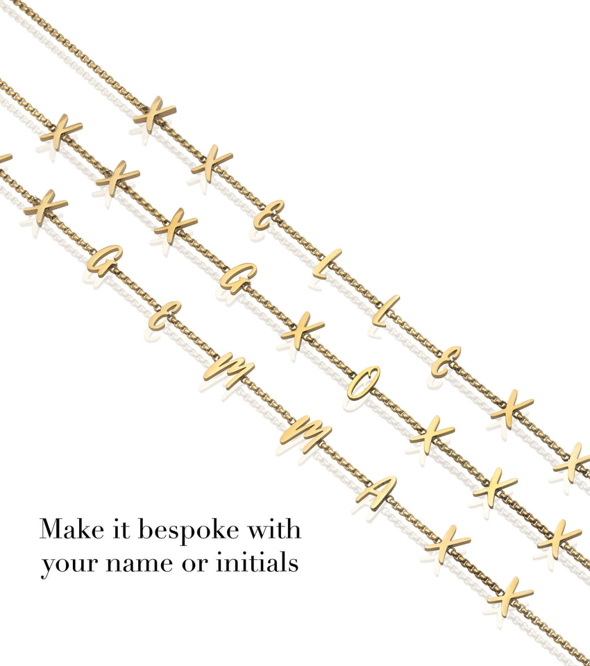 Gemma Owen GXO Custom Box Chain Bracelet - Gold