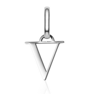 Letter Pendant (Silver)