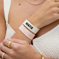 Embroidered Name Bracelet Bundle