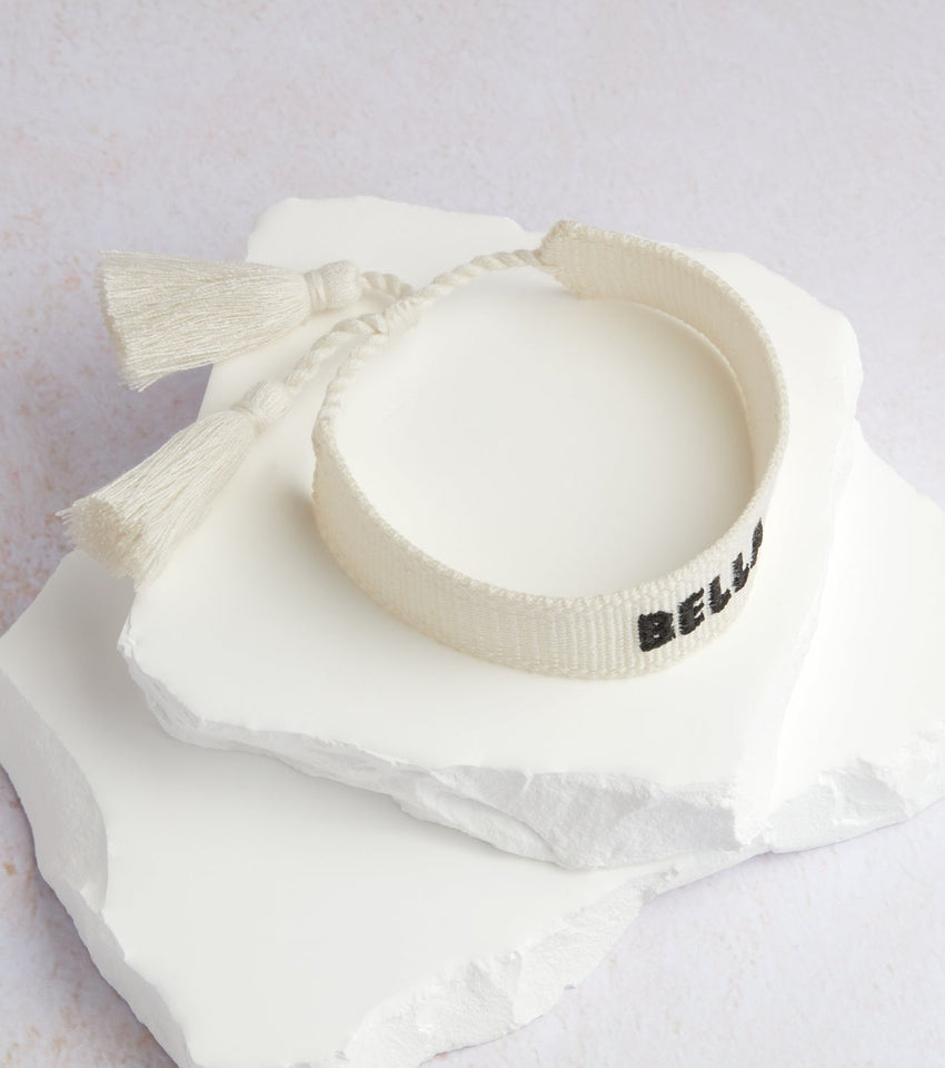Embroidered Name Bracelet