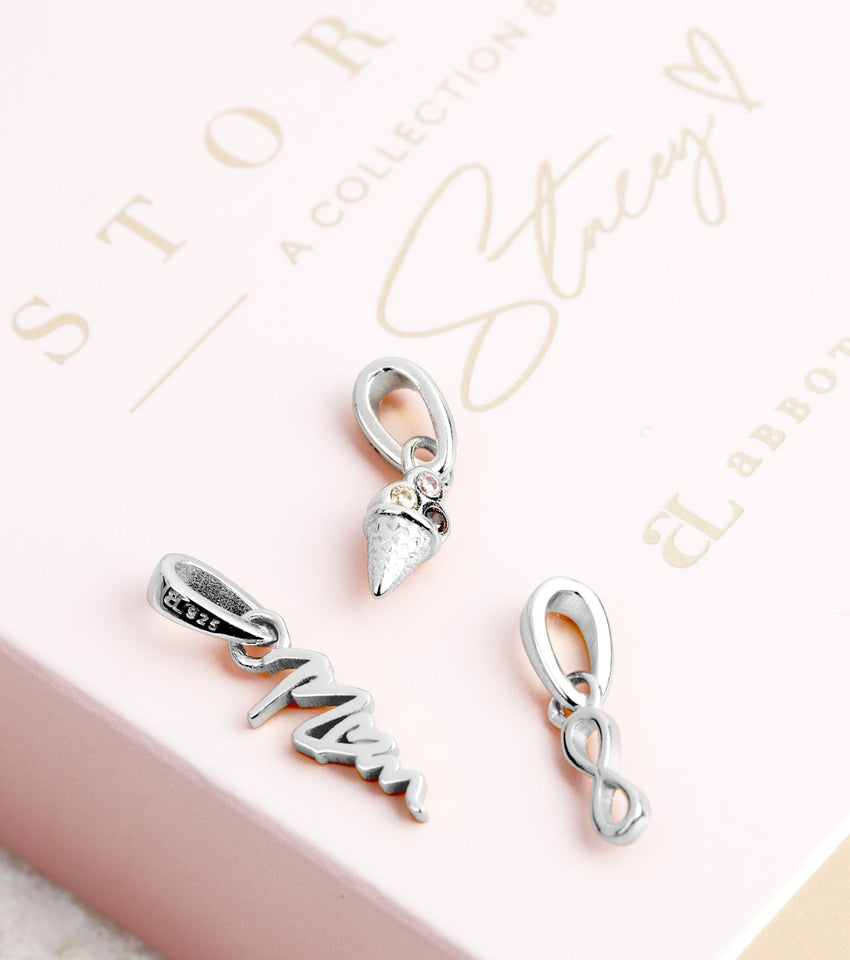 Stories Infinity Charm (Silver)