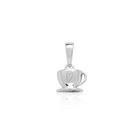 Stories Tea Cup Charm (Silver)