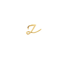 Advent Signature Initial Pendant - Gold