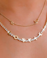 Custom Tennis Name Set (Gold)
