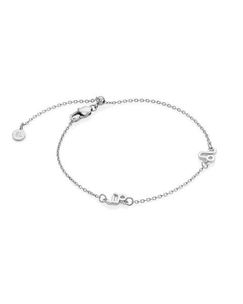 Personalise Heart Bracelet (Silver)