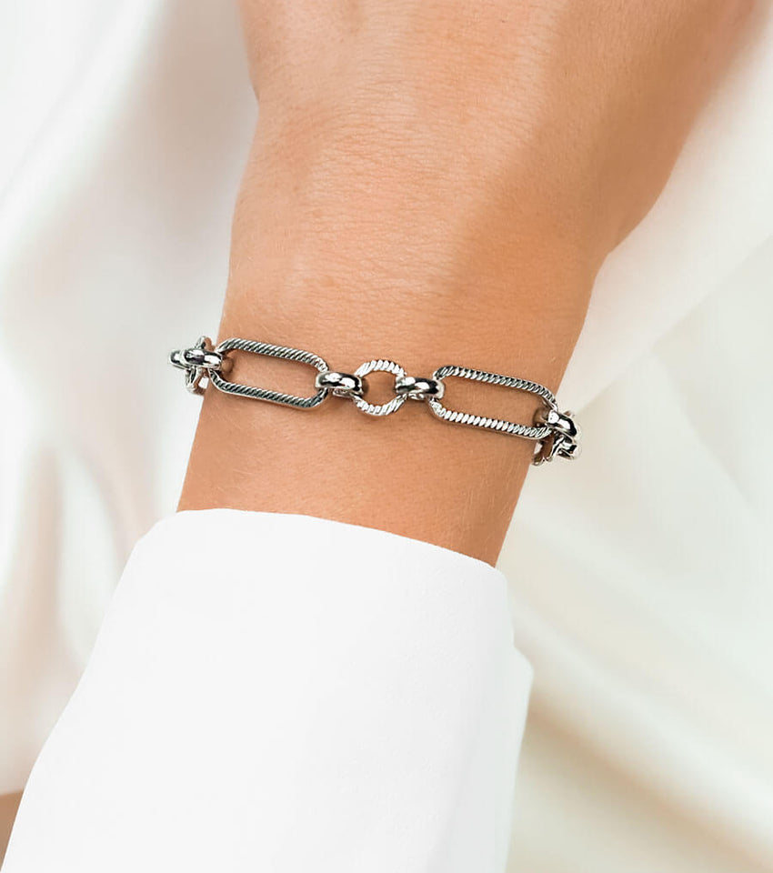 Figaro Chain Bundle (Silver)